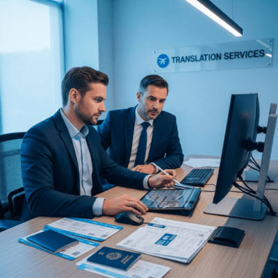 ترجمة مستندات الهجرة