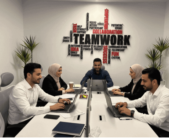 فريق الترجمة التحريرية لدى الألسن